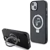 Image de Étui Karl Lagerfeld pour iPhone 14 6.1 noir étui rigide Ring Stand Karl&Choupettte MagSafe - Neuf