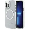 Image de Étui Guess Metal Outline MagSafe pour iPhone 12, argenté - Neuf