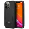 Image de Étui Mercedes pour iPhone 15 Pro Max 6.7 noir étui rigide Leather Urban - Neuf