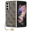 Image de Étui Guess 4G Charms Collection pour Samsung Galaxy Z Fold5, marron - Neuf