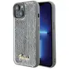 Image de Étui Guess pour iPhone 15 6.1 argent étui rigide Sequin Script Metal - Neuf