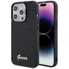 Image de Étui Guess pour iPhone 15 Pro 6.1 noir étui rigide Disco Metal Script - Neuf