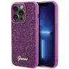 Image de Étui Guess pour iPhone 15 Pro 6.1 rose fushia étui rigide Disco Metal Script - Neuf