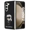 Image de Étui Rigide Karl Lagerfeld Klhczfd5snikbck Z Fold5 En Silicone Noir/noir Ikonik
