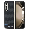 Image de Étui Bmw Leather Carbon Pour Samsung Galaxy Z Fold 5 (noir)
