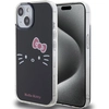 Image de Étui Hello Kitty Kitty Face pour iPhone 15, noir - Neuf