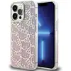 Image de Étui Hello Kitty pour iPhone 15 Pro 6.1 rose étui rigide IML Gradient Electrop Crowded Kitty Head - Neuf