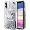Image de Étui Hello Kitty Liquid Glitter Charms pour iPhone 11, argenté - Neuf