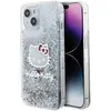 Image de Étui Hello Kitty Liquid Glitter Charms pour iPhone 15, argenté - Neuf