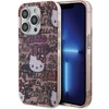 Image de Coque Rigide Rose Hello Kitty Hkhcp15lhdgptp Pour Iphone 15 Pro 6,1" Avec Tags Iml Graffiti