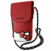 Image de Hello Kitty Torebka Hkowbpscker Czerwony/Cordon en cuir rouge cachant Kitty