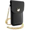 Image de Pochette Téléphone Bandoulière Chaîne métallique Noir - Neuf
