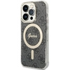Image de Coque Rigide Guess Guhmp15lh4stk Pour Iphone 15 Pro 6.1 Noir/noir Iml 4g Magsafe