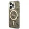 Image de Étui Guess pour iPhone 15 Pro 6.1 marron étui rigide IML 4G MagSafe - Neuf