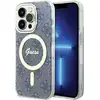 Image de Étui Guess GUHMP15LH4STB iPhone 15 Pro 6.1 bleu étui rigide IML 4G MagSafe - Neuf