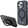 Image de Coque Rigide Noire Bmw Bmhmp15lursk Pour Iphone 15 Pro 6.1 Avec Support Annulaire, Collection M Et Magsafe