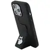 Image de Étui Karl Lagerfeld pour iPhone 14 Pro Max 6.7 noir étui rigide Gripstand Saffiano Choupette Pins - Neuf