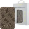 Image de Guess Powerbank Inductive 15Wgupb5Fp4Emgw 5000Mah Brown/Brown 4G Leather Metal Logo Magsafe
