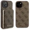 Image de Kit Guess 4G Metal Logo pour iPhone 15, couleur marron - Neuf