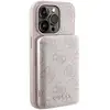 Image de Pack Coque pour iPhone 14 Pro MagSafe Saffiano et Powerbank 5000mAh Rose - Neuf
