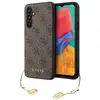 Image de Coque pour Galaxy S23 FE Antichocs avec Motif 4G et Breloque Décorative Marron - Neuf