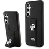 Image de Étui Karl Lagerfeld Gripstand Saffiano pour Galaxy S23 FE, noir - Neuf