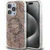 Image de Coque Rigide Marron/marron Guess Guhmp15lhgcustgw Pour Iphone 15 Pro 6.1, Compatible Iml Gcube Magsafe