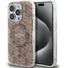 Image de Étui Guess pour iPhone 15 Pro 6.1 marron étui rigide IML GCube MagSafe - Neuf