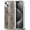 Image de Étui Guess pour iPhone 15 Plus 6.7 marron étui rigide IML 4G Gold Stripe - Neuf