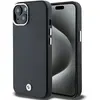 Image de Bmw Bmhmp15s23pufwk Coque Magsafe En Métal Avec Signature Pour Iphone 15/14/13 6,1 Pouces, Noir/noir