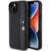 Image de Coque Rigide Noire/noire Bmw Bmhcp15m23pupvk Pour Iphone 15 Plus / 14 Plus 6,7 Pouces, Motif Tricolore Perforé