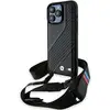 Image de Étui BMW pour iPhone 15 Pro Max 6.7 noir étui rigide M Edition Carbon Stripe & Strap - Neuf