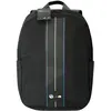 Image de BMW Nylon Blue Stripe - Sac à dos pour ordinateur portable 16" (Noir)