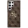 Image de Coque Arrière pour Samsung Galaxy S24 Ultra à Motif 4G Élégant Marron - Neuf