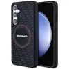 Image de Étui AMG Carbon Pattern MagSafe pour Samsung Galaxy S24, noir - Neuf