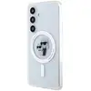 Image de Coque pour Galaxy S24 MagSafe avec Paillettes Motif Karl et Choupette Transparent - Neuf