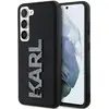 Image de Étui Karl Lagerfeld 3D Rubber Logo pour Samsung Galaxy S23, noir - Neuf