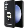 Image de Étui Rigide Noir/noir Ikonik Karl Lagerfeld Klhcs24s3drkink S24 S921 En Caoutchouc 3d