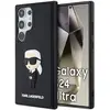 Image de Étui Rigide Noir En Caoutchouc 3d Ikonik Karl Lagerfeld Klhcs24l3drkink S24 Ultra S928