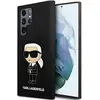 Image de Étui Rigide Karl Lagerfeld Klhcs24lsnikbck S24 Ultra S928 En Silicone Noir/noir Ikonik