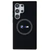 Image de Coque pour Samsung Galaxy S24 Ultra Compatible Magsafe avec Motif Imprimée Ronde Noir - Neuf