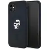 Image de Étui Karl Lagerfeld Karl & Choupette MagSafe pour iPhone 11/XR, noir - Neuf