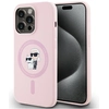 Image de Étui En Silicone Karl Lagerfeld Karl&choupette Magsafe Pour Iphone 14 Pro Max Rose