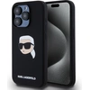 Image de Karl Lagerfeld Klhmp15Lskhpplk Iphone 15 Pro 6.1 Czarny/Black Hardcase Silicone Karl Head Print Magsafe