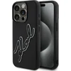 Image de Karl Lagerfeld Klhcp15L3Drksdlk Iphone 15 Pro 6.1 Czarny/Black Hardcase 3D Rubber Signature