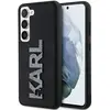 Image de Étui Rigide Noir/noir Karl Lagerfeld Klhcs24s3dmbkck S24 S921 Avec Logo 3d En Caoutchouc Pailleté