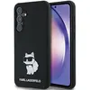 Image de Étui en silicone Karl Lagerfeld Choupette pour Samsung Galaxy A35, noir - Neuf