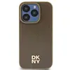 Image de Étui DKNY Leather Pattern MagSafe pour iPhone 14, marron - Neuf