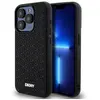 Image de Étui DKNY pour iPhone 15 Pro 6.1 noir étui rigide 3D Rubber Repeat Pattern - Neuf