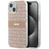 Image de Dkny Dkhmp14shrhsep Iphone 14 / 15 / 136.1 Coque Rigide Rose Iml Mono & Stripe Magsafe